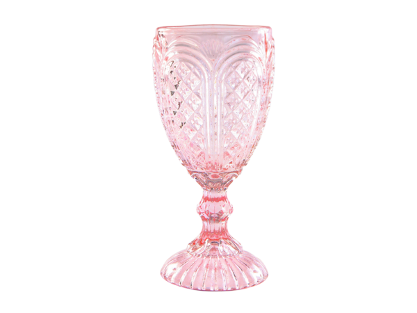 Carousel Goblet Pink
