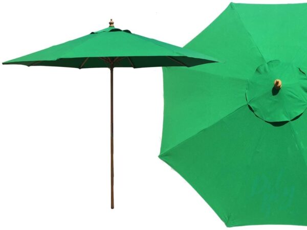 Hunter Green Market Umbrella 9FT Green